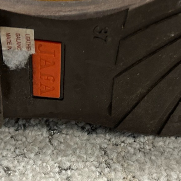 JAFA size 37 EUC near new ultra bright yellow!tan boots- beautiful brand MINT - Picture 5 of 12